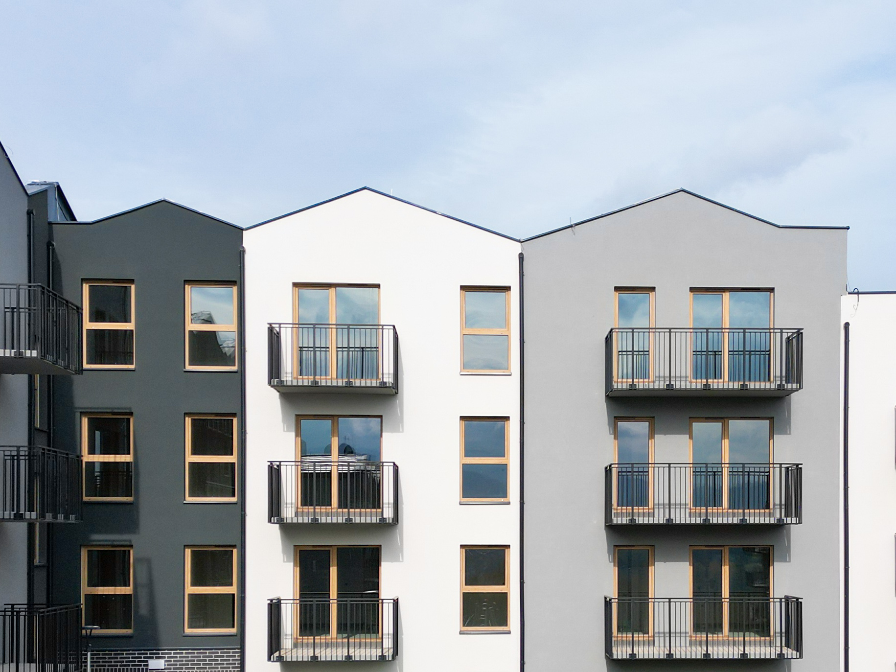 Projekt osiedla wielorodzinnego – OK OFFICE - ujęcie 1